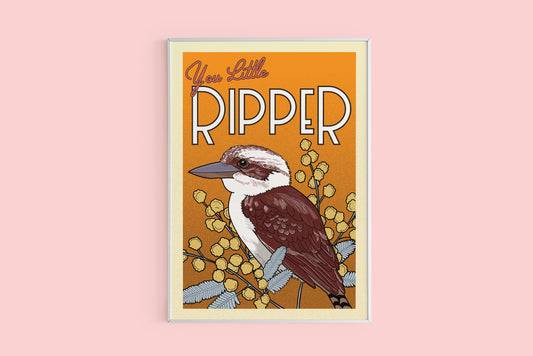 SALE - Kookaburra Poster