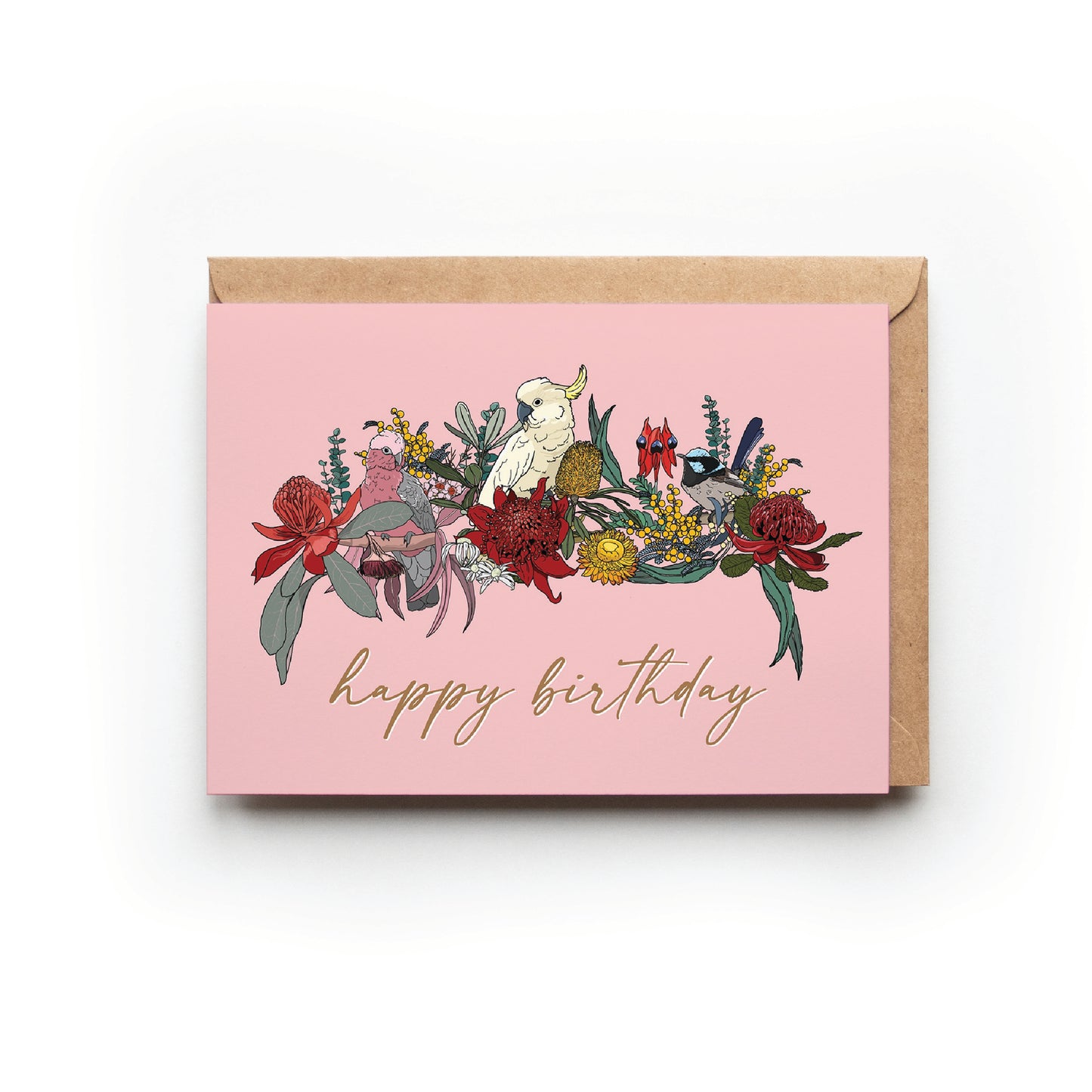 NATIVE BIRTHDAY GARLAND CARD