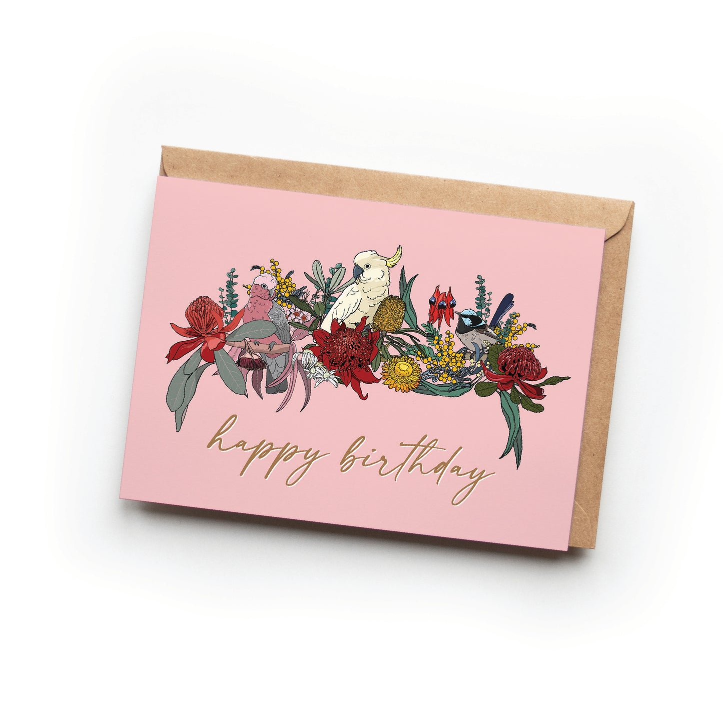 NATIVE BIRTHDAY GARLAND CARD