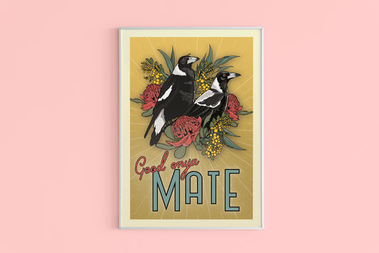 SALE - Magpies Poster