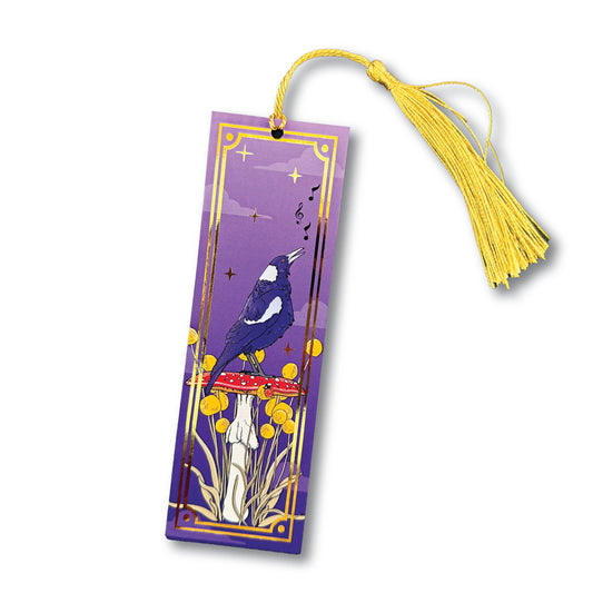 SINGING MAGPIE BOOKMARK