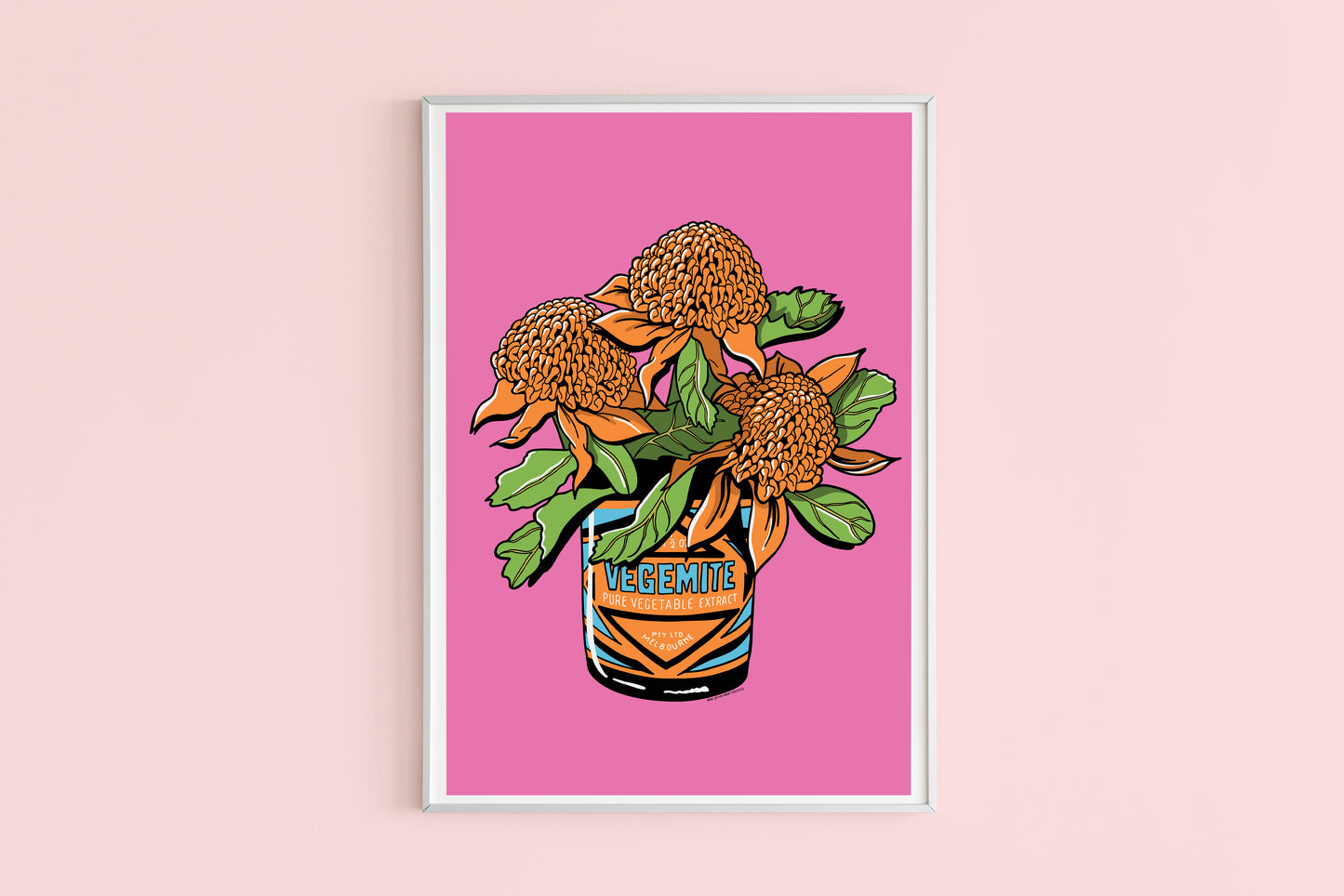 SALE - Pink Vegemite Poster